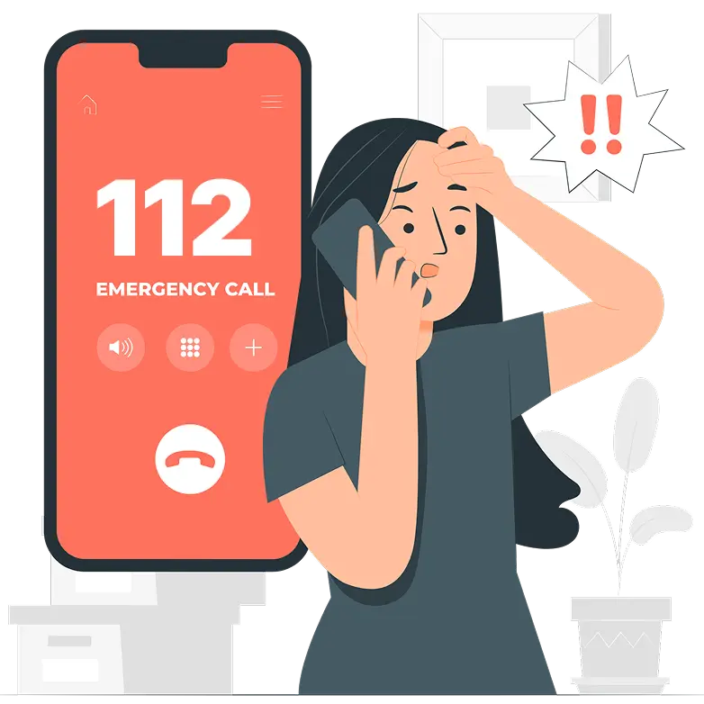 Ilustrasi Layanan 112